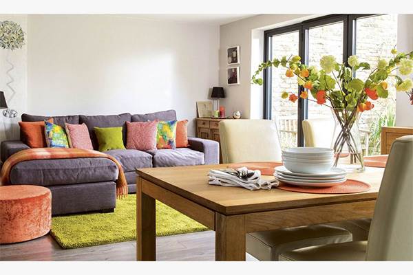 دکوراسیون تابستانی در داخل فضای خانه